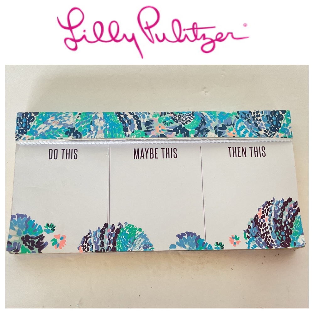 Lilly Pulitzer Wave After Wave Notepad